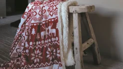 Yael fleece plaid